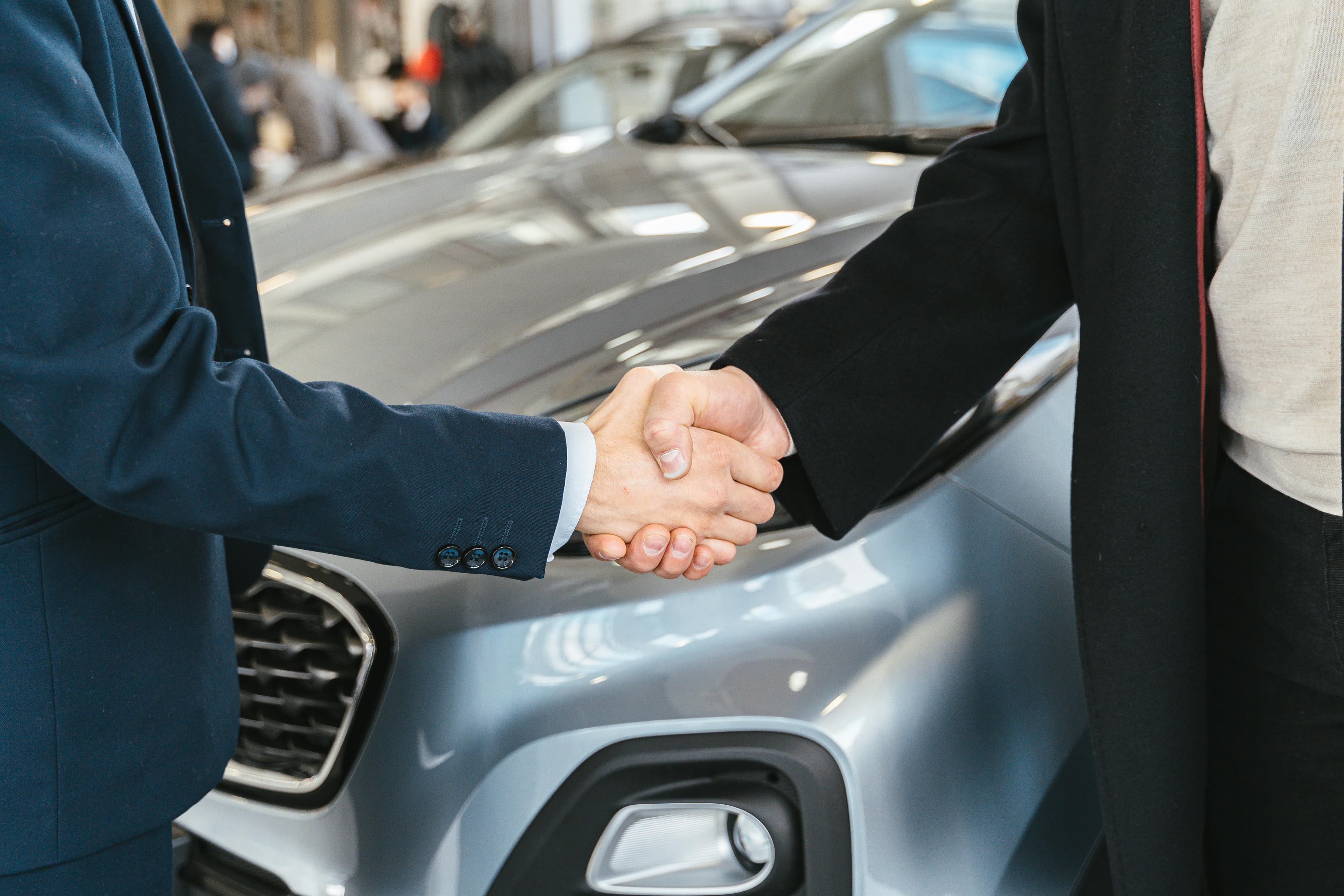 Dealership handshake